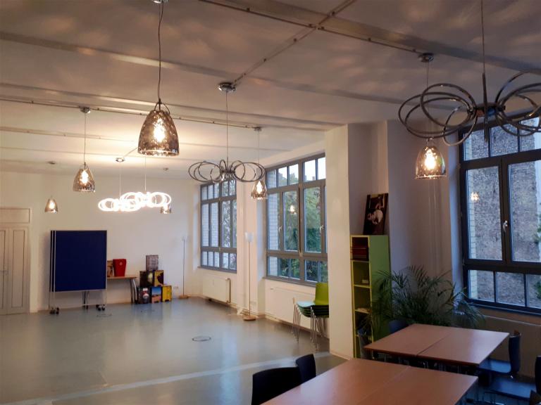 LED-Geschäftsbeleuchtung LED Lampen Architektendesign, Büro als individuelle Anfertigung mit Beschriftung